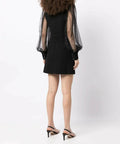 Rebecca Vallance Alyssa Mini Dress - 8 / Black - Dresses