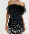 Rebecca Vallance Anelise Mini Dress - 8 / Black - Dresses