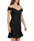 Rebecca Vallance Anise Mini Dress Black Size 6 - 6 / Black - Dresses