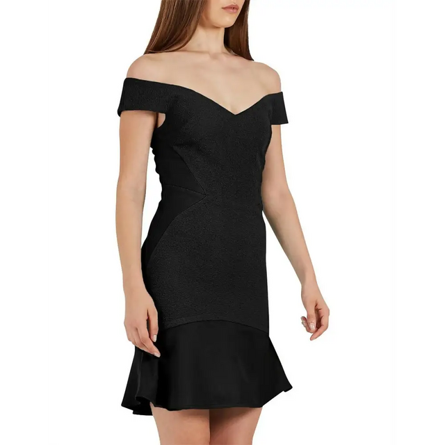 Rebecca Vallance Anise Mini Dress Black Size 6 - 6 / Black - Dresses