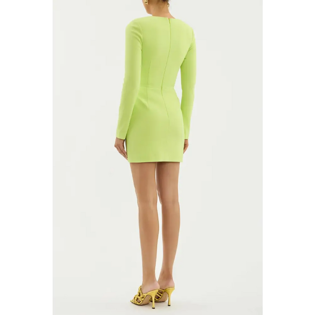 Rebecca Vallance Aria Mini Dress - 8 / Green - Dresses