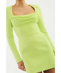 Rebecca Vallance Aria Mini Dress - 8 / Green - Dresses