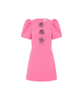 Rebecca Vallance Aubree Flower Mini Dress in Rose Size AU 12 - 12 / Pink - Dresses