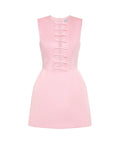 Rebecca Vallance Aymee Mini Dress - 10 / Pink - Dresses