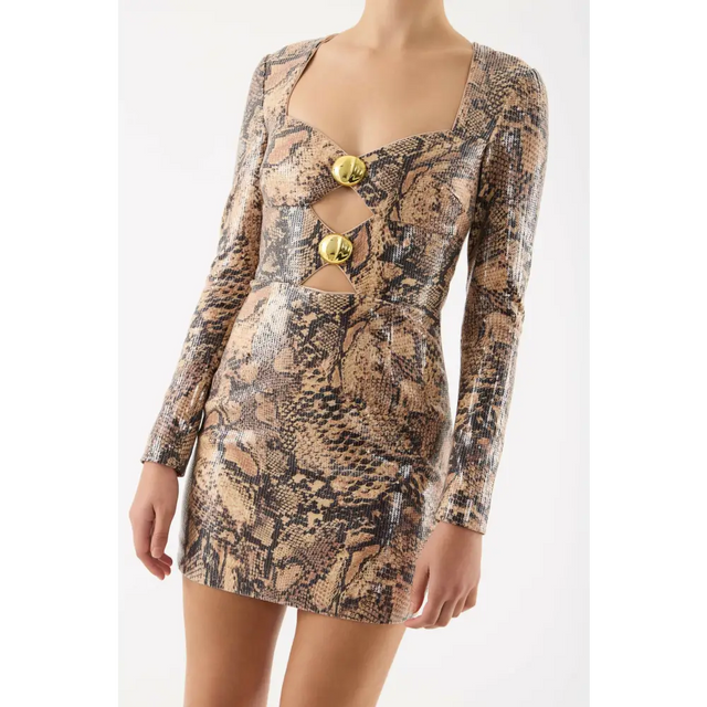 Rebecca Vallance Bellis Mini Dress - 6 / Print - Dresses