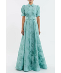BENETTE_S_S_GOWN_RVBR-1010_TEAL_FRONT