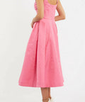 Rebecca Vallance Carmelita Midi Dress Pink Size 14 - 14 / Pink - Dresses