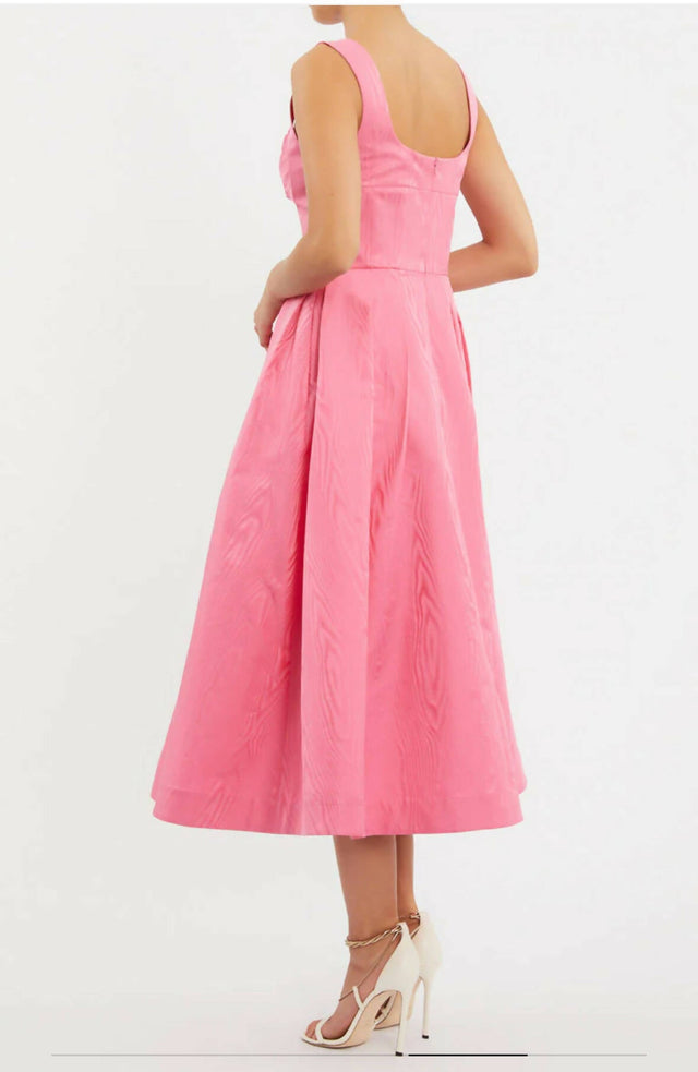 Rebecca Vallance Carmelita Midi Dress Pink Size 14 - 14 / Pink - Dresses