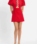 Rebecca Vallance Chiara Puff Sleeve Mini Dress Size 10 & 12 - Dresses