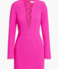 Rebecca Vallance Cupids Bow Mini Dress Pink Size 12 - 12 / Pink - Dresses