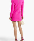 Rebecca Vallance Cupids Bow Mini Dress Pink Size 12 - 12 / Pink - Dresses