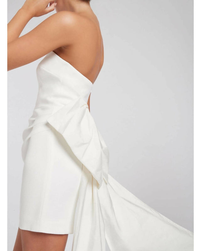 Rebecca Vallance Daphne Mini Dress - 8 / White - Dresses