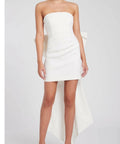 Rebecca Vallance Daphne Mini Dress - 8 / White - Dresses