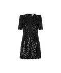 Rebecca Vallance Diana Bow Mini Dress Black - 6 / Black - Dresses