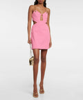 Rebecca Vallance Dulce Amore Mini Dress - 6 / Pink - Dresses
