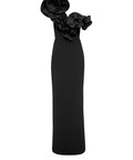 Rebecca Vallance Ella Gown - 12 / Black - Dresses