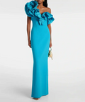 Rebecca Vallance Ella Gown Blue - 10 / Blue - Dresses