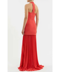 Rebecca Vallance Empress Maxi Dress - 12 / Red - Dresses