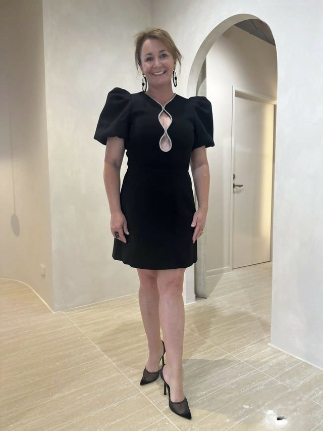 Rebecca Vallance Estella Mini Black Size 8 - Black / 8 - Dresses