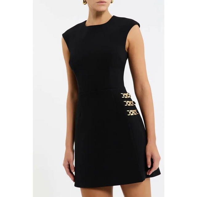 Rebecca Vallance Freyja Mini - 8 / Black - Dresses