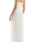 Rebecca Vallance Guinevere Cut-Out Slip Gown - 8 / White - Dresses