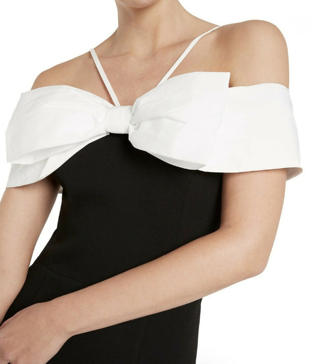 Rebecca Vallance Hepburn Midi Black White - Dresses