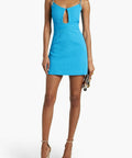 Rebecca Vallance Hermosa Mini Dress - 8 / Blue - Dresses