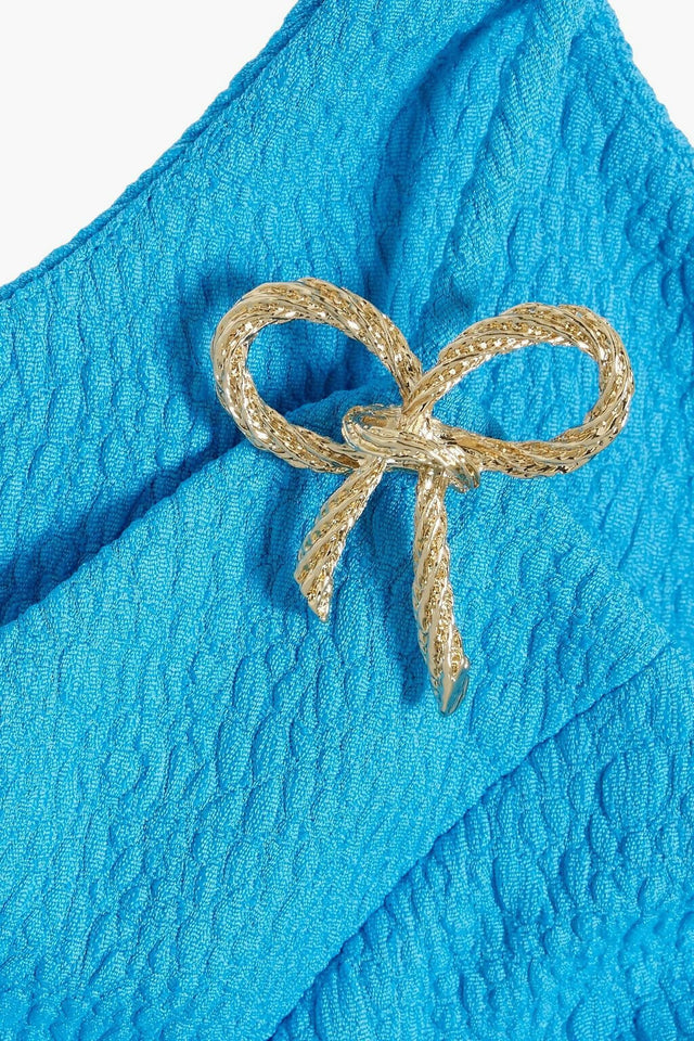 Rebecca Vallance Hermosa Mini Dress - 8 / Blue - Dresses