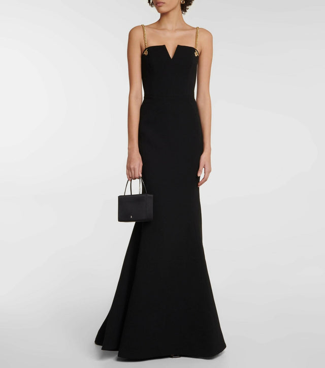Rebecca Vallance Iman Gown - 14 / Black - Dresses