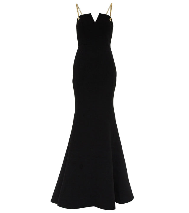 Rebecca Vallance Iman Gown - 14 / Black - Dresses