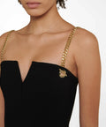 Rebecca Vallance Iman Gown - 14 / Black - Dresses