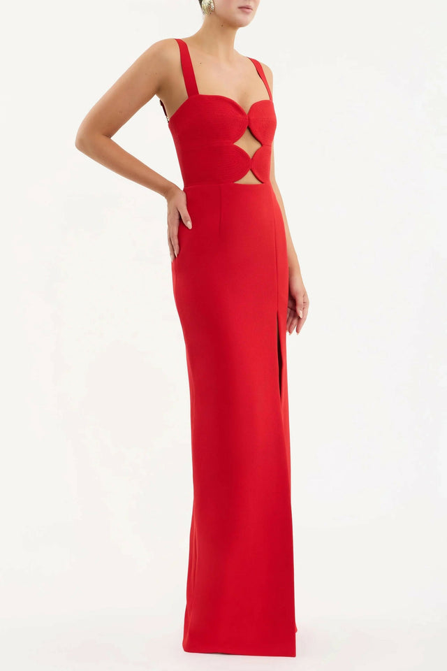 Rebecca Vallance Karina Gown - 8 / Red - Dresses