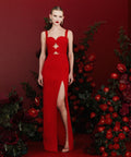Rebecca Vallance Karina Gown - 8 / Red - Dresses