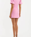 rebecca vallance karina puff sleeve mini dress Rebecca Vallance Karina Puff Sleeve Mini Dress Pink Size 6