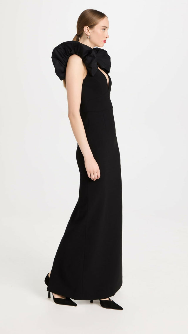 Rebecca Vallance Katie Gown Dress | Black - 8 / Black - Dresses