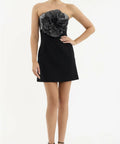 Rebecca Vallance Lumi Mini Dress - 8 / Black - Dresses
