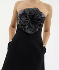 Rebecca Vallance Lumi Mini Dress - 8 / Black - Dresses