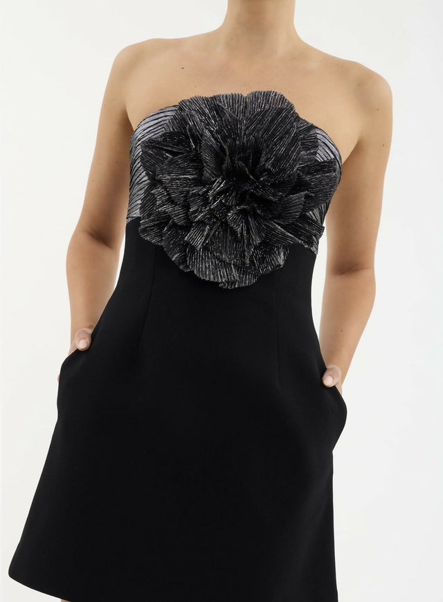 Rebecca Vallance Lumi Mini Dress - 8 / Black - Dresses