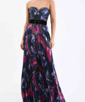 Rebecca Vallance Marlee Gown Print Size 12 - Dresses