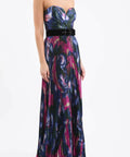Rebecca Vallance Marlee Gown Print Size 12 - Dresses