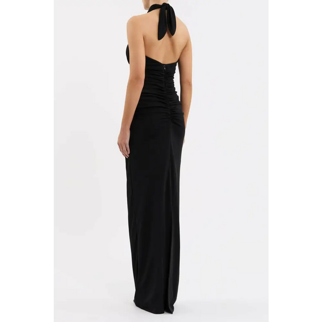 Rebecca Vallance Mischa Halter - 8 / Black - Dresses