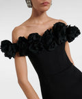 Rebecca Vallance Odetta Mini Dress - 8 / Black - Dresses