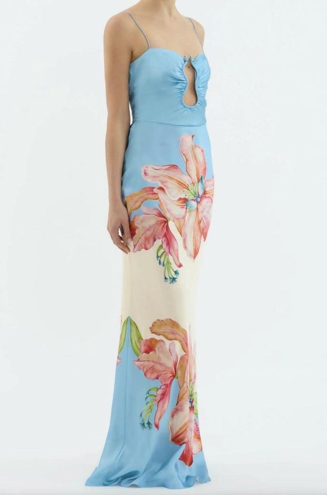 Rebecca Vallance Orchid Oasis Strap Dress Size 8 & 10 - Dresses