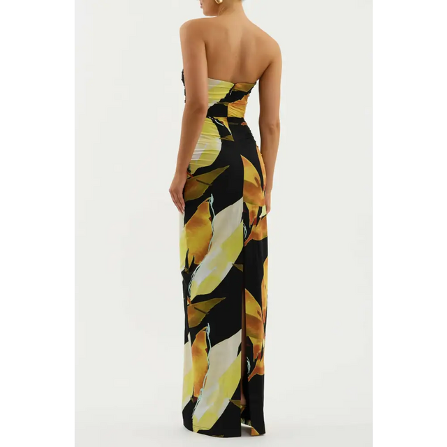 Rebecca Vallance Petals Of Paradise Gown Maxi Dress Multi Size 8 - 8 / Multi - Dresses