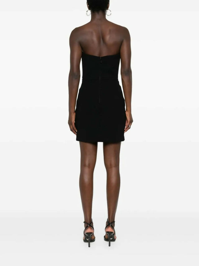 Rebecca Vallance Sachiel Mini Dress - 8 / Black - Dresses