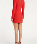 RebeccaVallanceScarlettLongSleeveMiniDressBACK