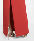 REBECCA VALLANCE - Rebecca Vallance Scarlett Strapless Feather Gown