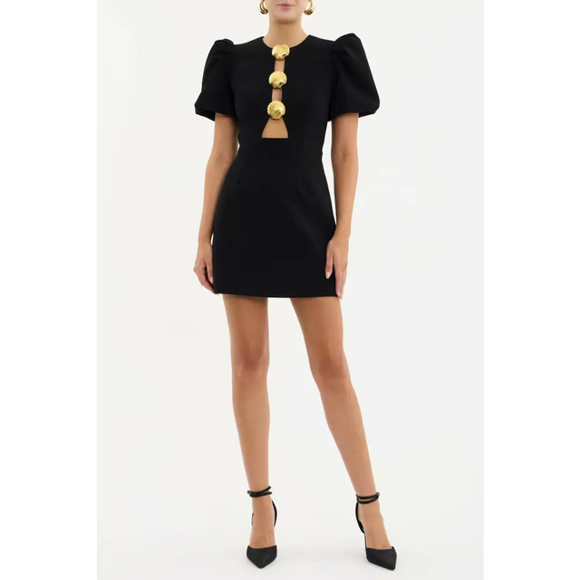 SIRENE_PUFF_SLEEVE_MINI_2402-1522_BLACK_FRONT_6848ee72-f776-4a92-be31-ac89605740b7