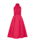 Rebecca Vallance Tahlia Halter Midi Dress Pink Size AU 10 - 10 / Pink - Dresses