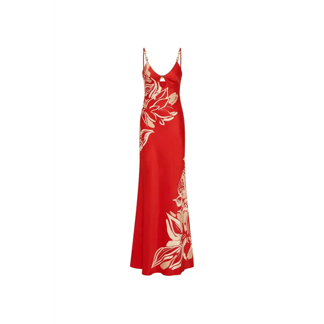 Rebecca Vallance Tallara Maxi - 8 / Red - Dresses